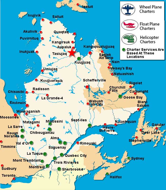 Tasiujaq Charter Flights